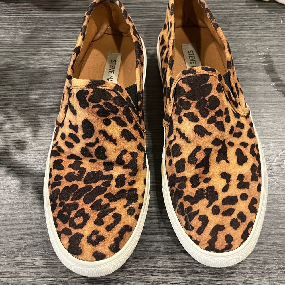 Steve Madden Cheetah Slip Ons!